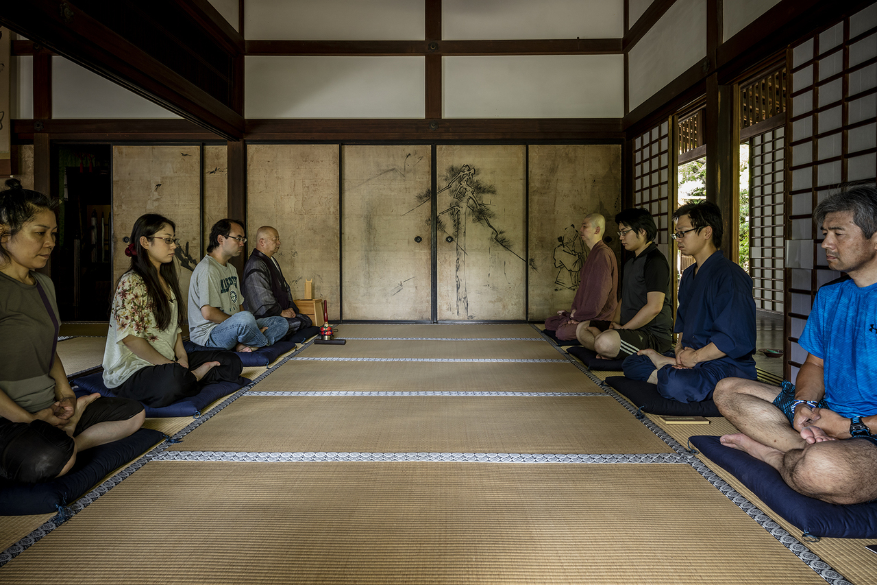 『なんとなくわかる茶の湯』発売記念座禅会＠京都大徳寺真珠菴