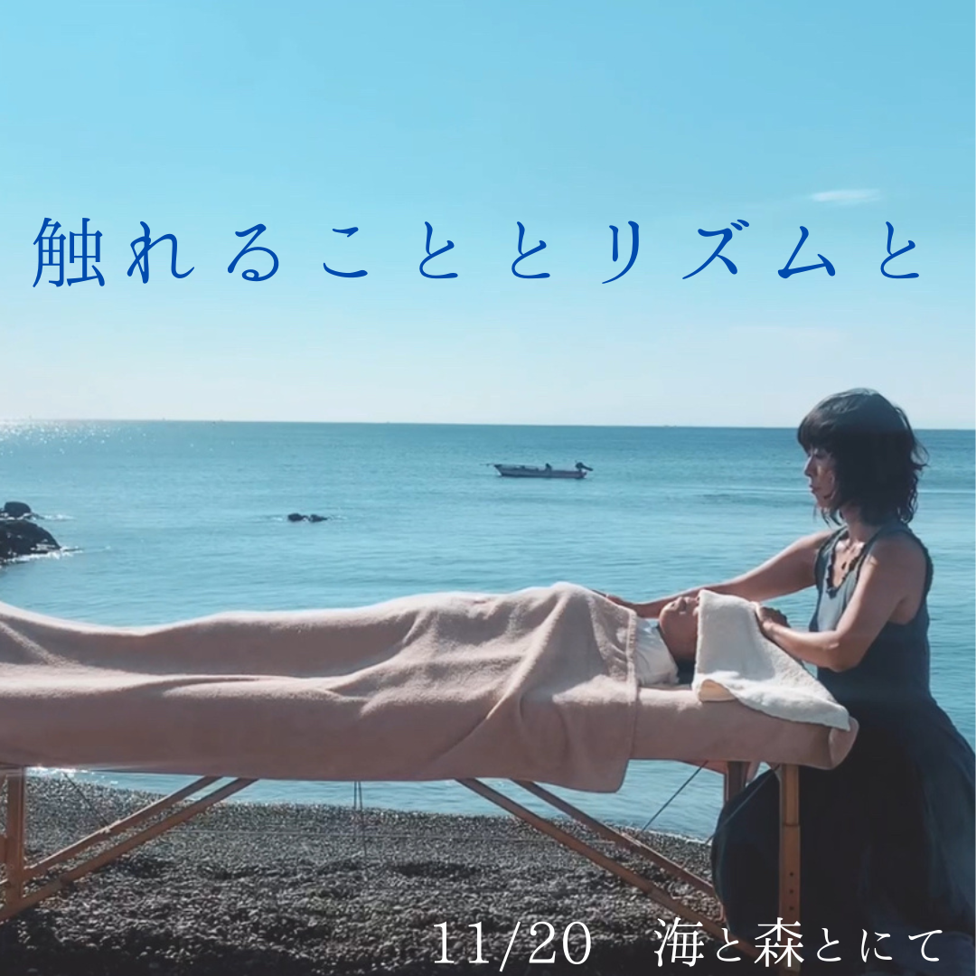 触れることとリズムと　11/20 🌕 WS