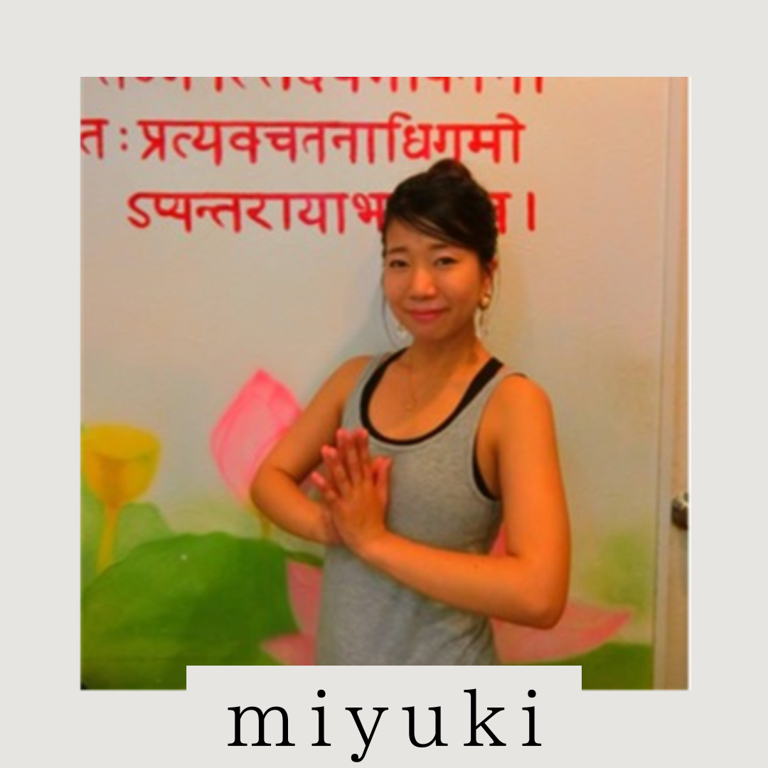 姿勢改善ヨガ　講師：miyuki