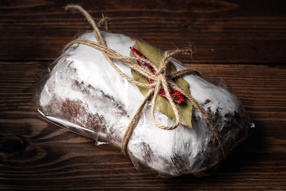 自家製酵母のシュトーレン!1本&持ち帰り生地(1本分)、ラッピングお持ち帰りあり