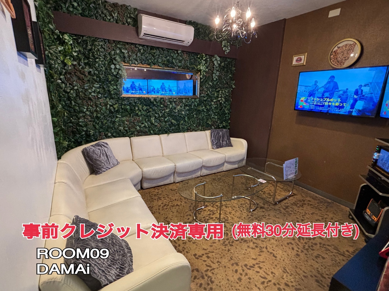 [事前決済]ROOM09🎤DAM Ai(1名様)