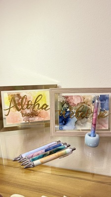 Atelier Rirume（アトリエリルメ）アルコールインクアートワークショップ