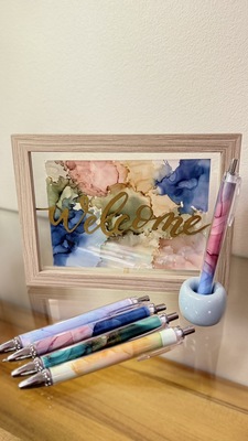 Atelier Rirume（アトリエリルメ）アルコールインクアートワークショップ