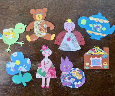 5/9(土) 杉浦さやか『すてきなおみせの包装紙』カード作りワークショップ at TEGAMISHA BOOKSTORE