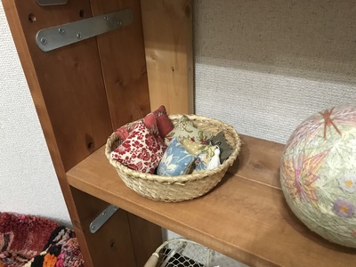 NONA Sashiko  ミニミニピンクッション　♡刺し子はじめてさんも♡