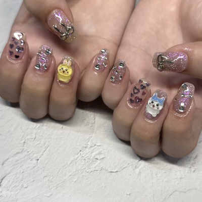 ネイルメニュー予約ページ