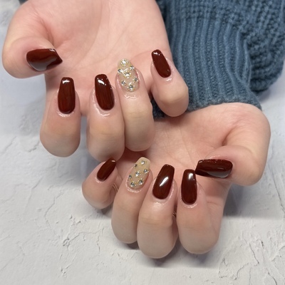 ネイルメニュー予約ページ