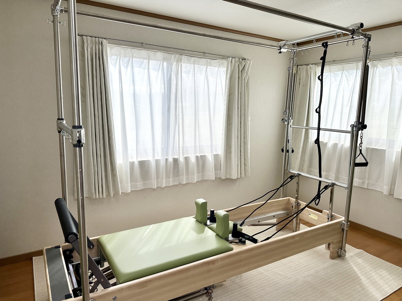 ピラティスの予約受付ページ