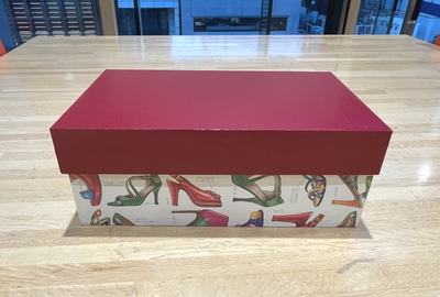 NEW!【カルトナージュ 上級★★★★★】Shoes Box 4月14日(火)・4月22日(水)  ＊中学生以上