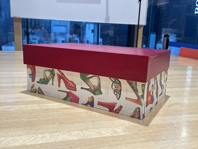 NEW!【カルトナージュ 上級★★★★★】Shoes Box 4月14日(火)・4月22日(水)  ＊中学生以上