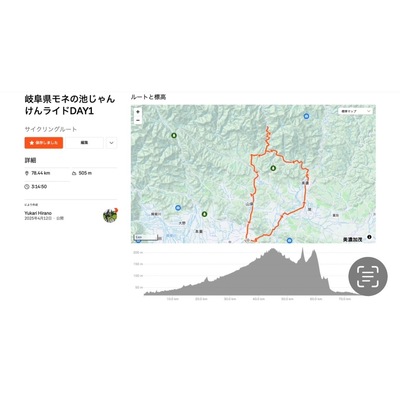 6/27(土）【岐阜県】モネの池じゃんけんライド　DAY1