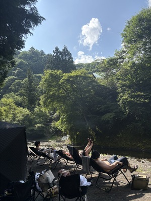 [平日のご予約]【東京：北秋川自然休暇村】北秋川の清流で非日常テントサウナ体験！夏でも涼しい
