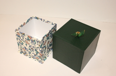 【はじめてのカルトナージュ】 キューブBOX　1月16日(金) ＊中学生以上