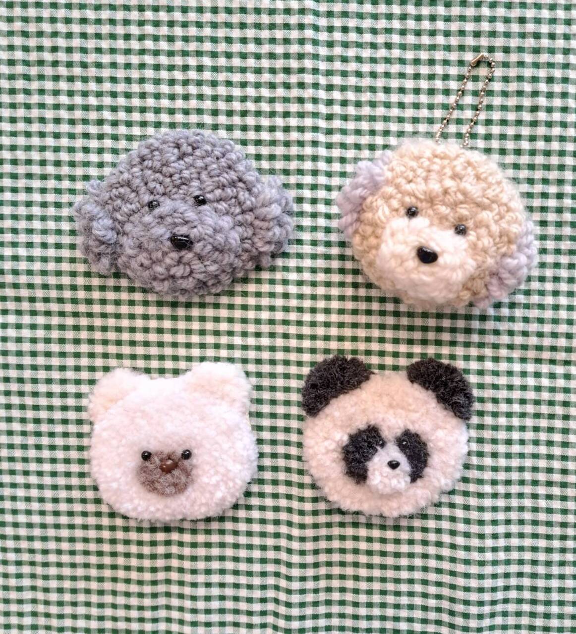 【Keitto Oppi】初めてのパンチニードル♪トイプードルのブローチづくり