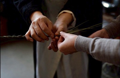 【 12/21（日）10:30～・15：30～】お正月飾りとかな文字写経の会（＋お屠蘇作り）