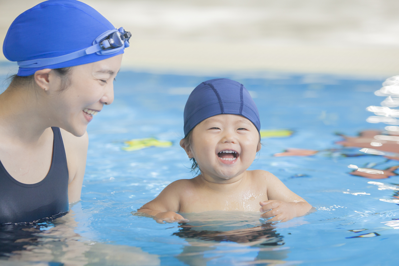 キッズスイミング体験利用　ボビング・けのび・クロール