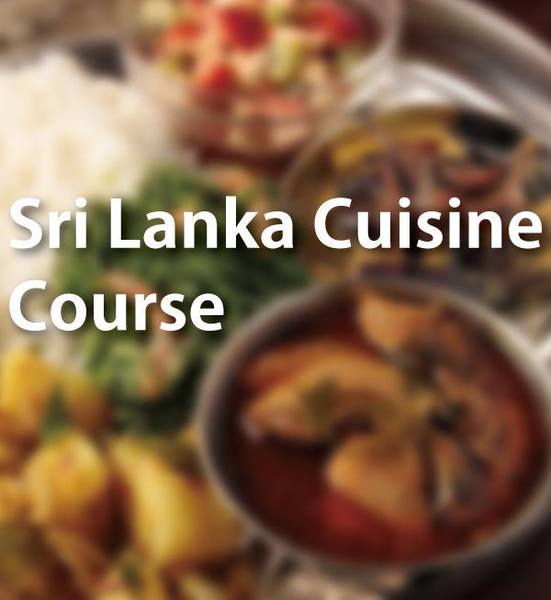 スリランカ料理コース　６月～１０月
