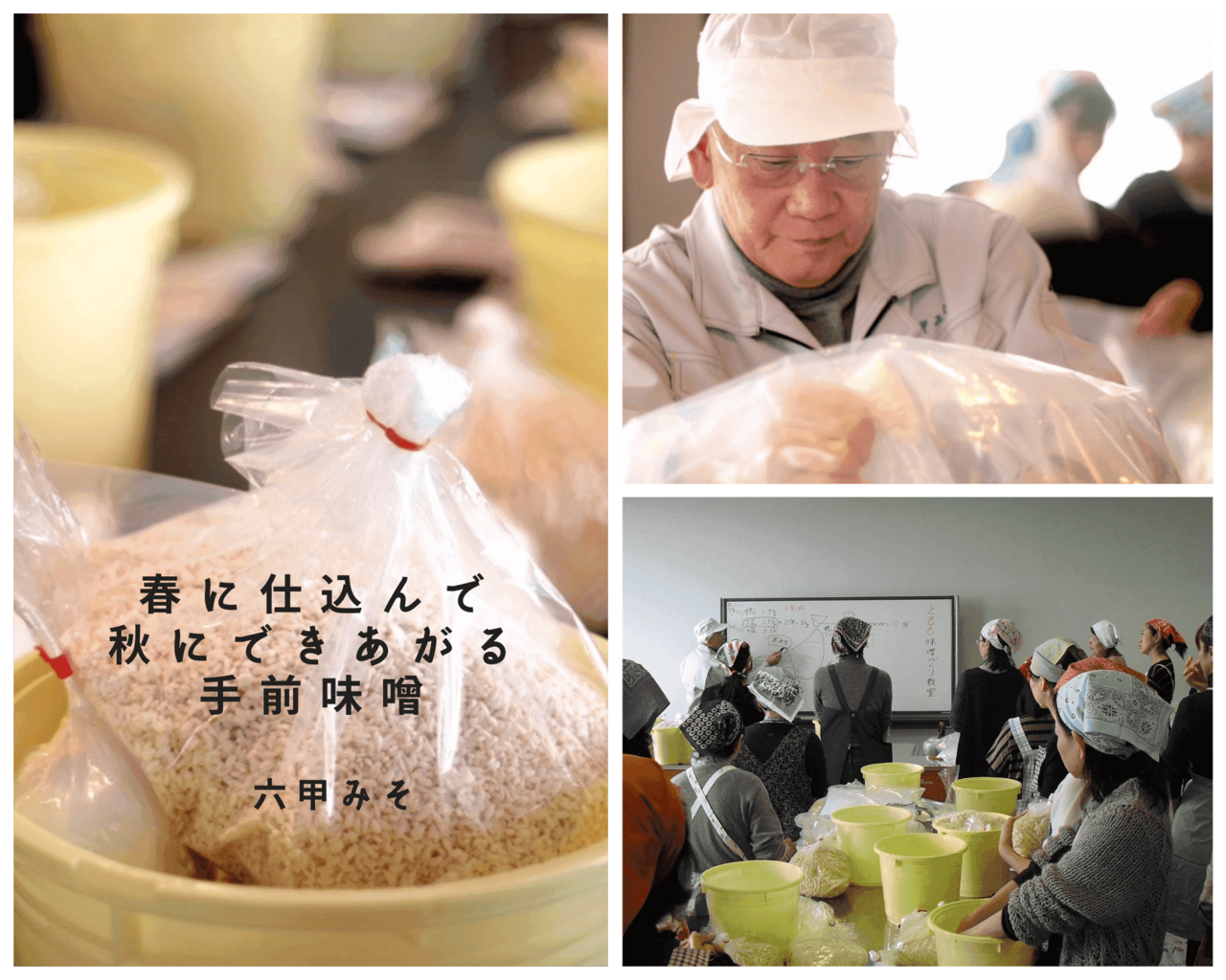 【樽なし】3/5 六甲みそ　長谷川さんによる春に仕込んで秋にできあがる手前味噌