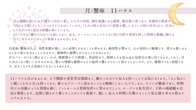 星から届いたあなたへのラブレター　（星読みセッション）　９０分　