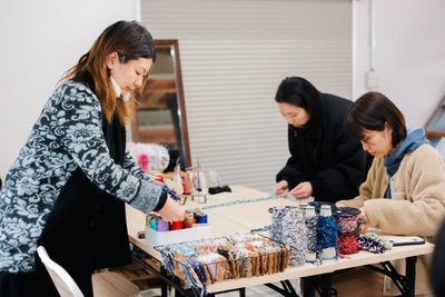 ヤーンアクセサリーWS (イヤリング・チャーム・ストラップ) 