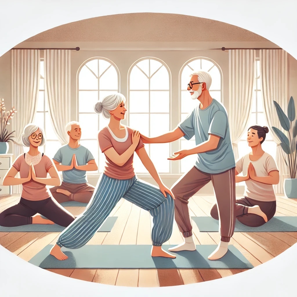 【グループレッスン】シニアヨガの予約ページ