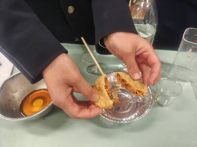 【播磨町　放課後理科クラブ】科学の力で　お菓子をつくろう！