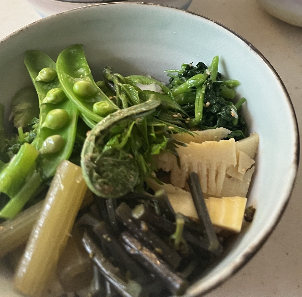 〈4月〉山菜ビビンバを食べる会