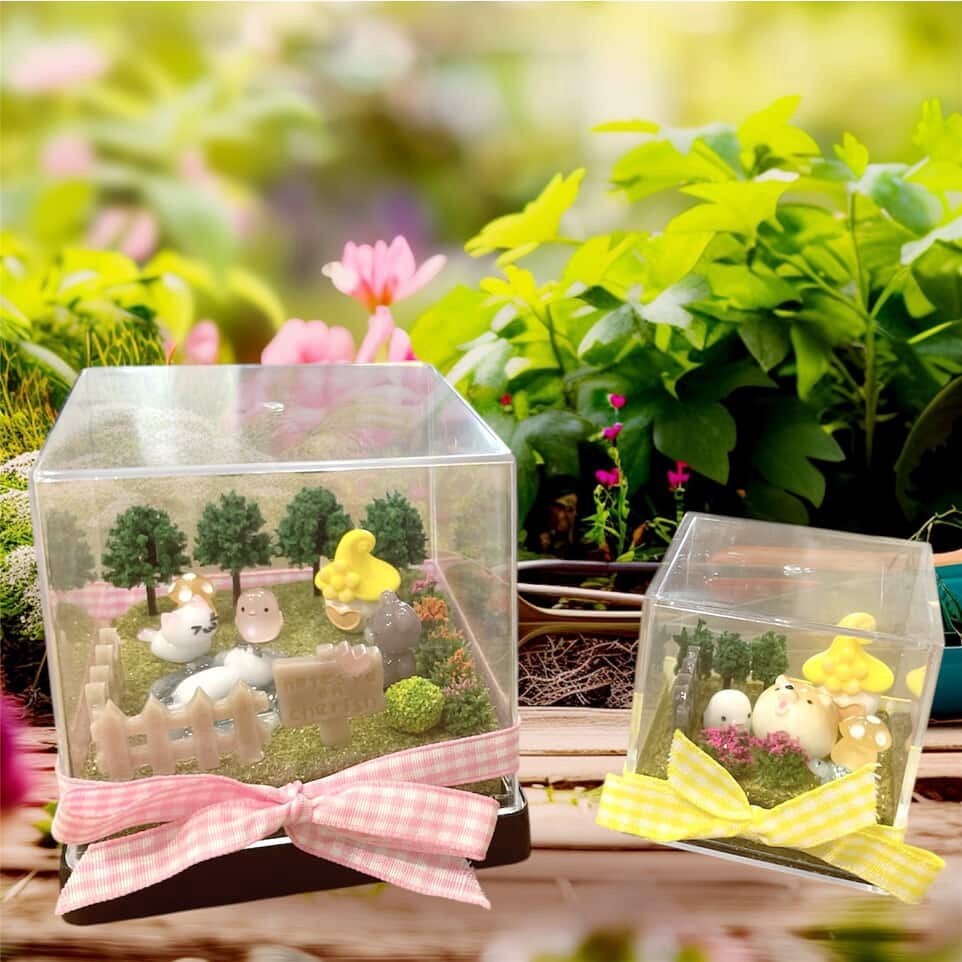 【鶴ヶ島】無料ワークショップ体験③ミニチュアガーデンづくり｜2026年2月22日(日)