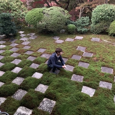 【 阪急うめだ本店 】<moss-connect>　遠近法を学ぼう！遠くに滝がある景色作り。【大阪】