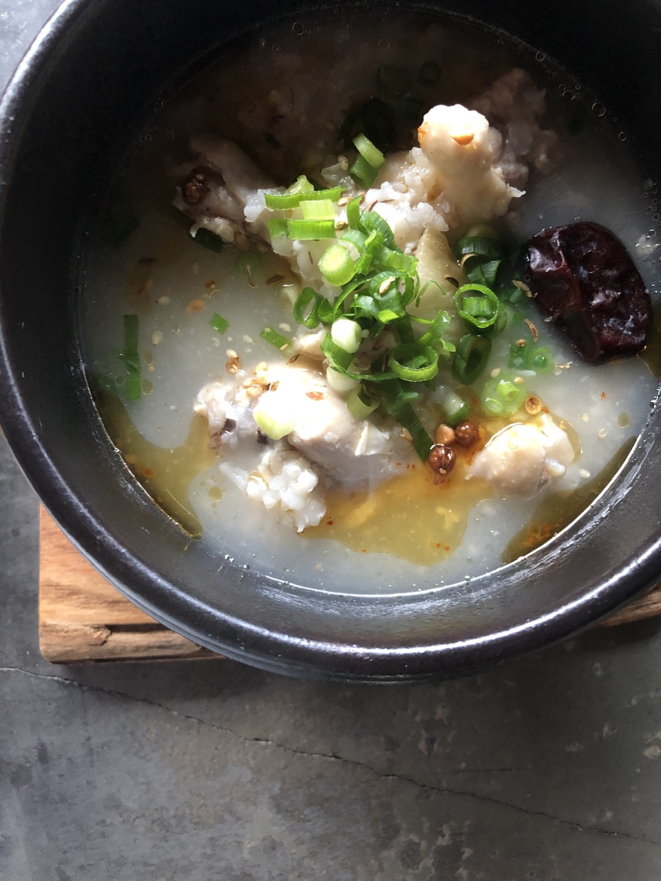暑気払い！夏に食べるもの、参鶏湯 編 