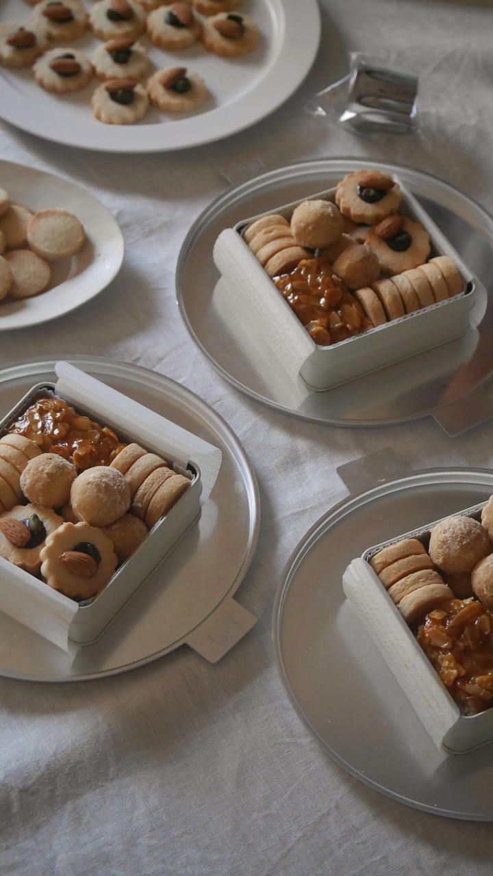 米粉のクッキー缶