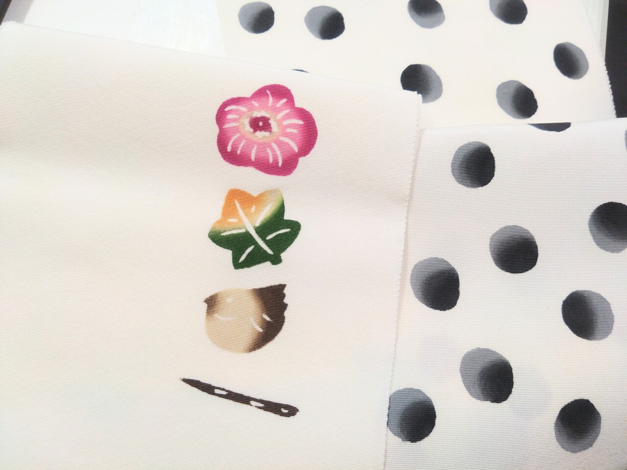 【体験してみる】びんがた半衿染め体験