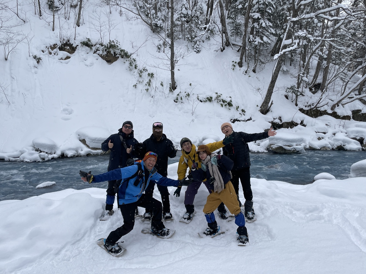 美瑛ホワイトスノーシューツアー（午前）／White snowshoe tour in Biei (morning)