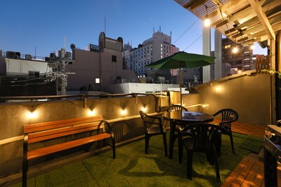 平日の方はこちら☆屋上バーベキュー最大12名まで(BBQテラス心斎橋)3時間￥19140円～