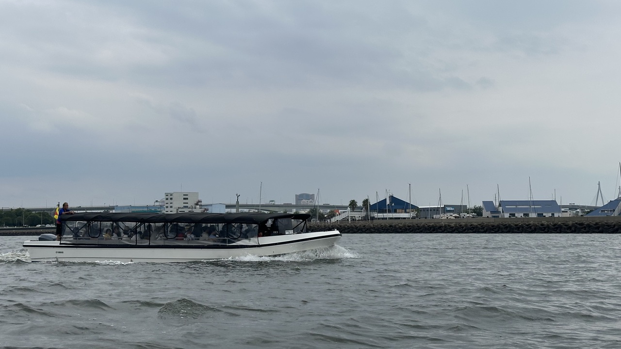 万博行き 北港マリーナ発 駐車場料金込み!