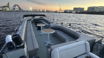 万博行き　北港マリーナ発　駐車場料金込み！