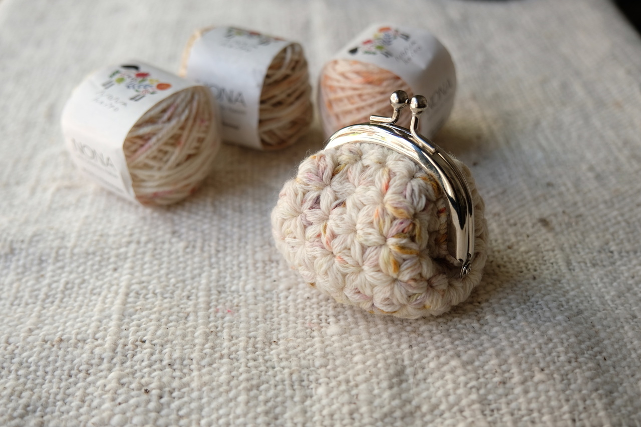 NONA KAL リフ編みのがま口（ゼロからニッティング1期生限定）