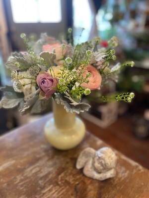 12月季節のフラワーレッスン