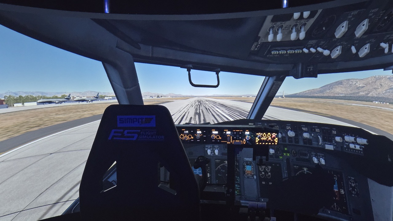 エアラインシミュレーター（ボーイング）