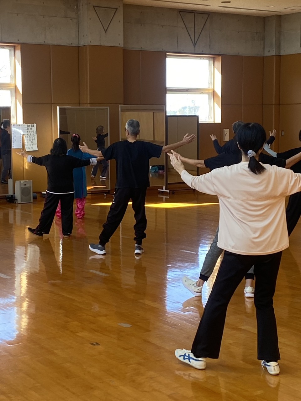 【沼南体育館】沼南初級太極拳教室　第五期