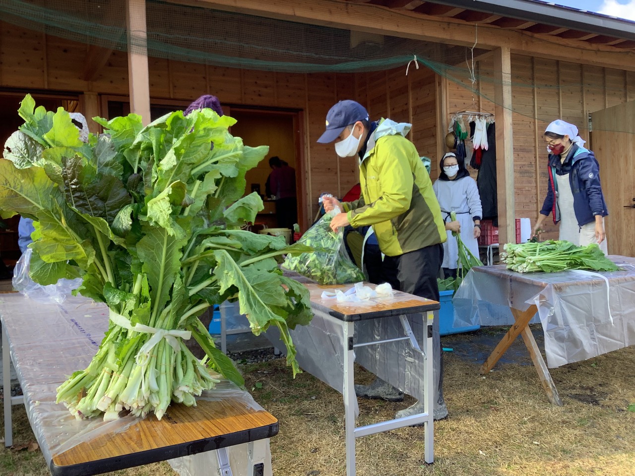 保存食の教室【野沢菜漬けと大根の漬物】