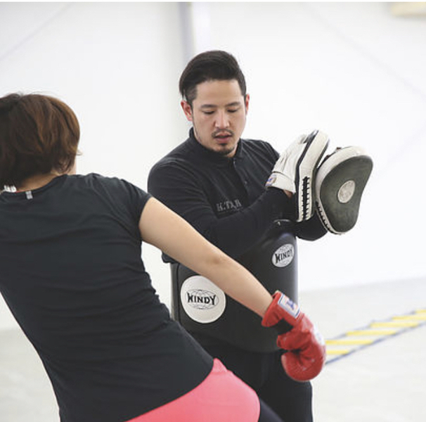 スタジオレッスン予約ページ(キックエクササイズ)