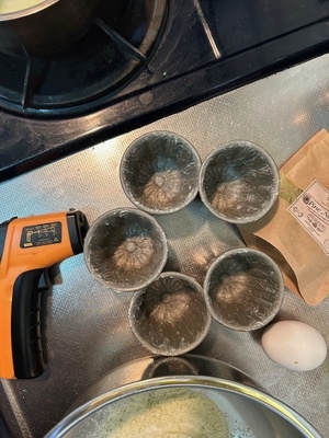 松の米粉カヌレ×潤う松オーガニックリップクリーム｜松パウダーで作るグルテンフリースイーツー