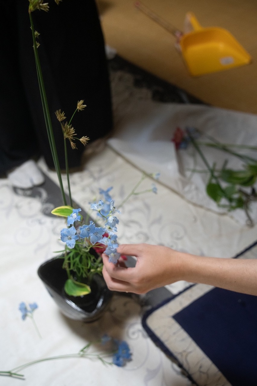 【京都】華道_稽古生向け_グループ稽古