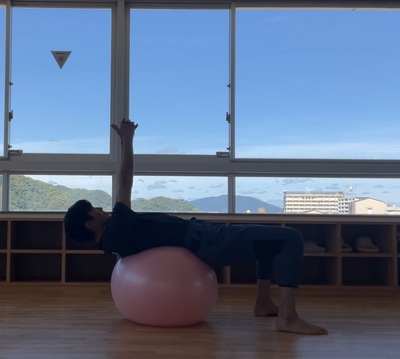 【中級】バランスボール