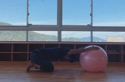 【中級】バランスボール