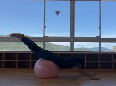 【中級】バランスボール