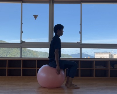 【中級】バランスボール