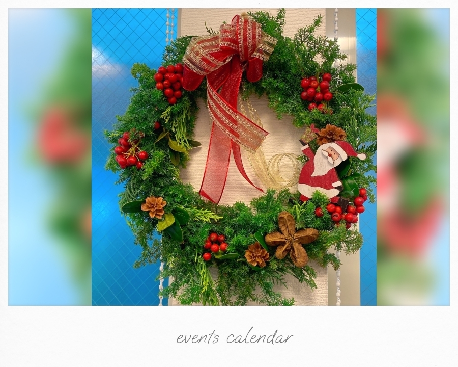 11/30(日) 飾って楽しいクリスマスリース作り