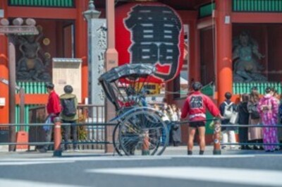 Explore Edo with a Rickshaw, and Pulling Experience!